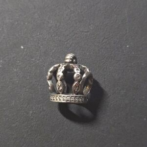 Pandora Silver Crown Charm